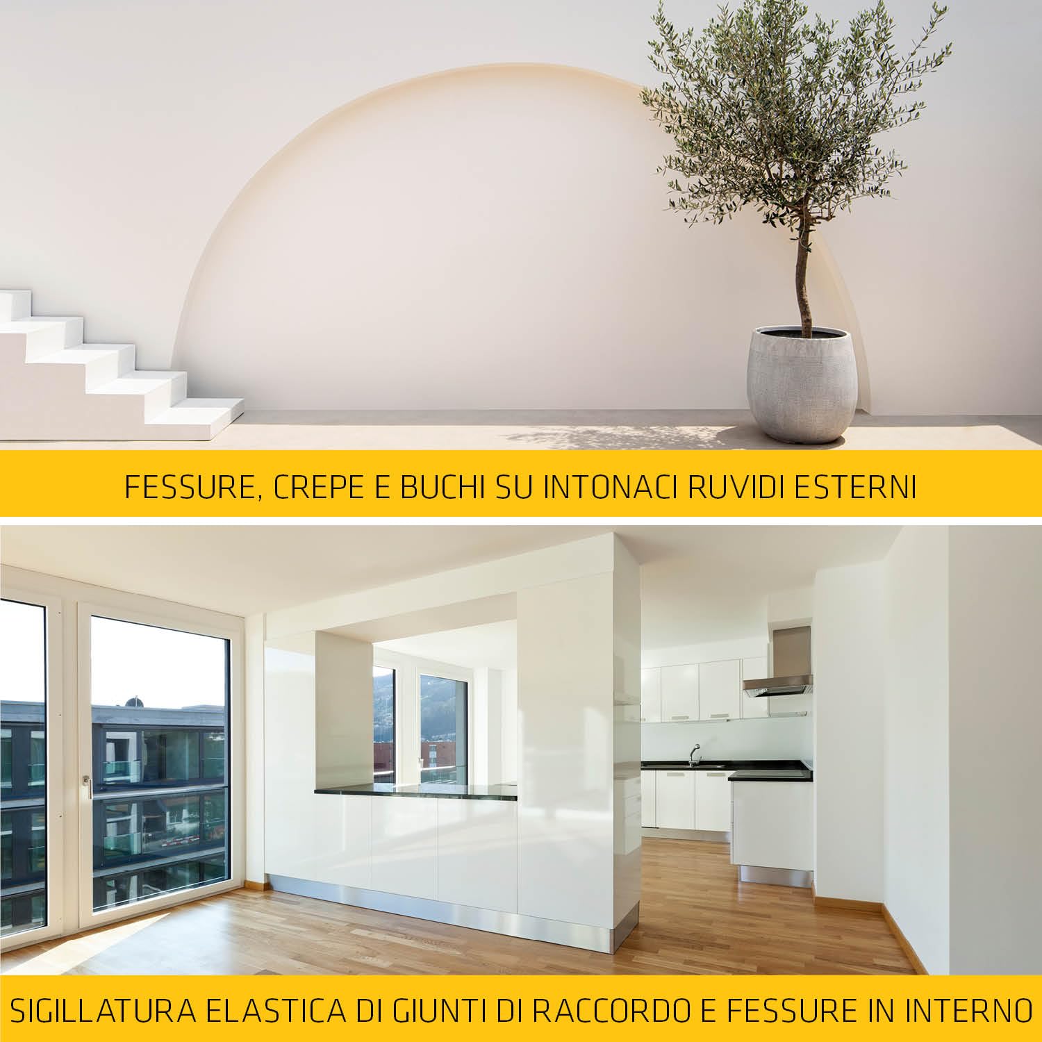 SIKA - Sigillante effetto intonaco - SikaSeal 158 Texture, Bianco - Riempie buchi e crepe nei muri in modo invisibile - Pronto all’uso, si mimetizza perfettamente - 310ml