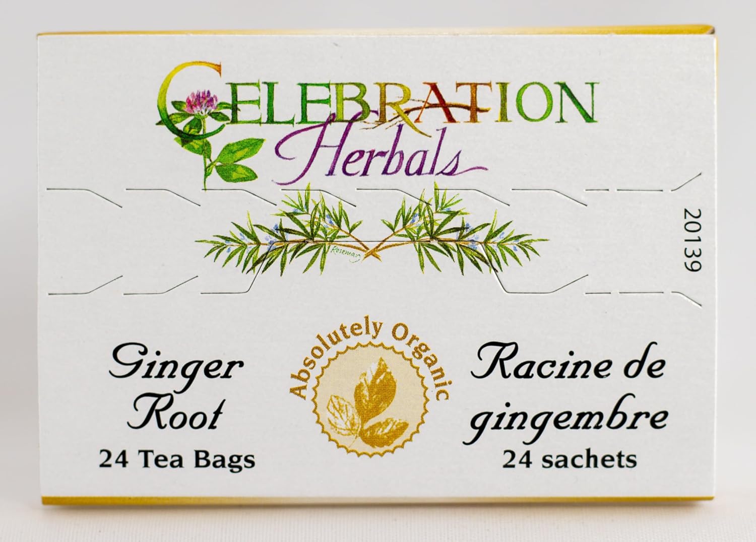Celebration HERBALS Ginger Root Tea Organic 24 Bag, 0.02 Pound - Image 7