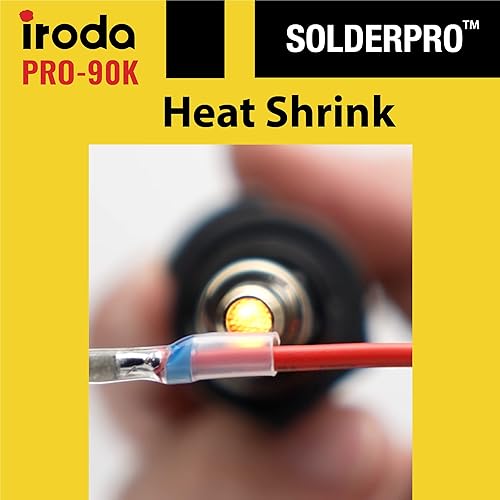 Miniatura 4 de IRODA SolderPro 90K Kit de soldadura de butano profesional | Herramienta inalámbrica 3 en 1 | Inicio rápido y tiempo de funcionamiento de 53 minutos