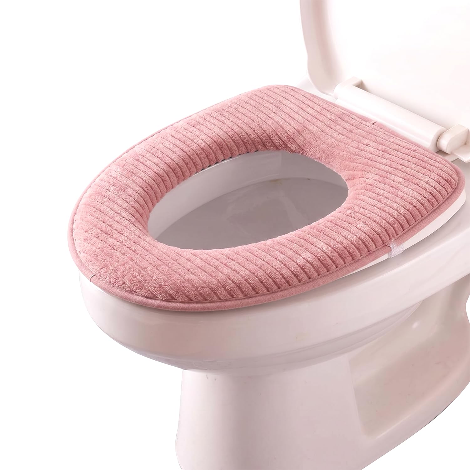 ZURATO Toilet Seat Cover Pads, Soft Thicker Warmer Washable Toilet Seat Cushion Mat Winter, Toilet Seat Lid Cover Pads (Multi Design & Colour, Medium Size: 43 x 36cm)-image-24
