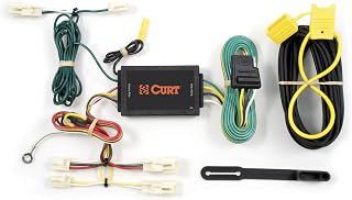 CURT 55567 Vehicle-Side Custom 4-Pin Trailer Wiring Harness, Fits Select Mazda 3, 6, CX-7, Toyota Camry, Corolla, FJ Cruiser
