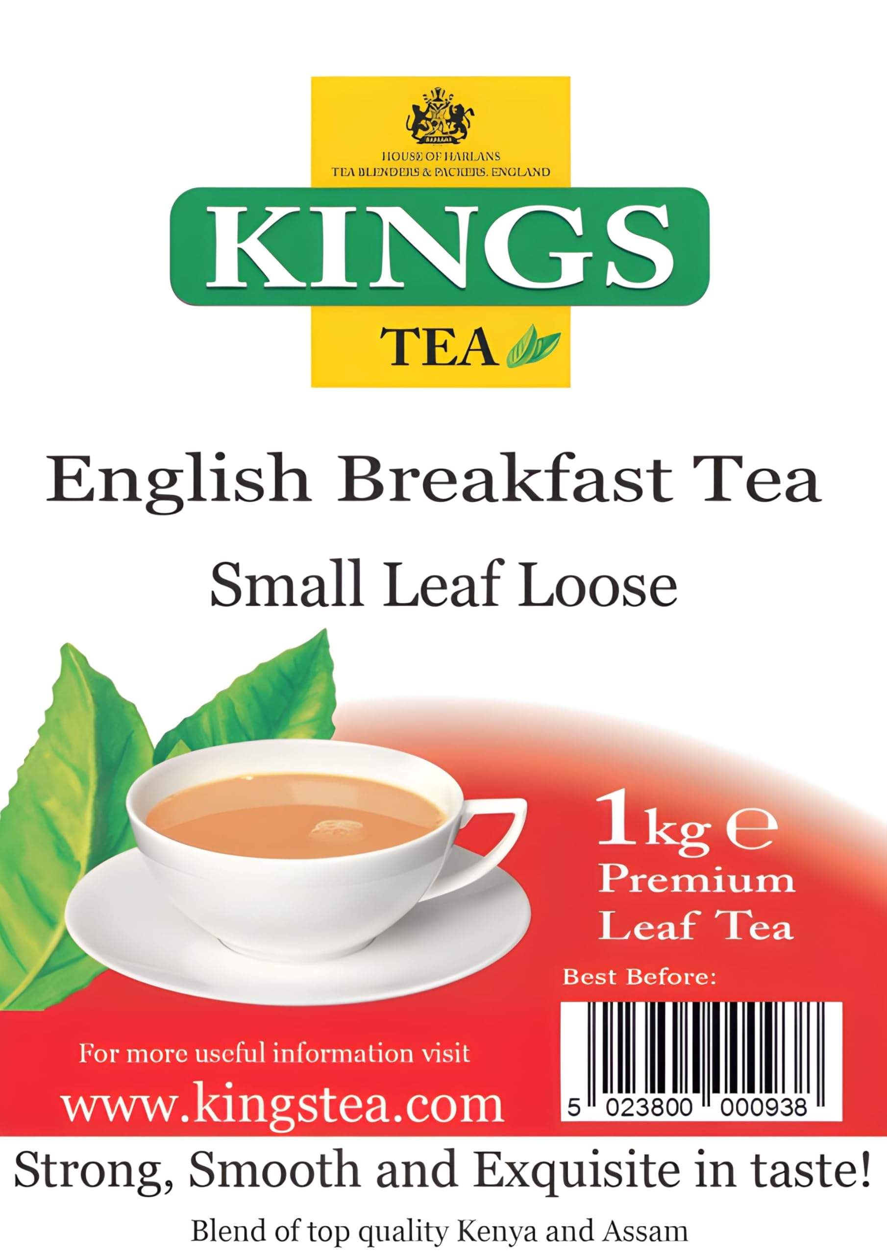KINGS TEA COLAZIONE INGLESE TÈ SFUSO 1KG