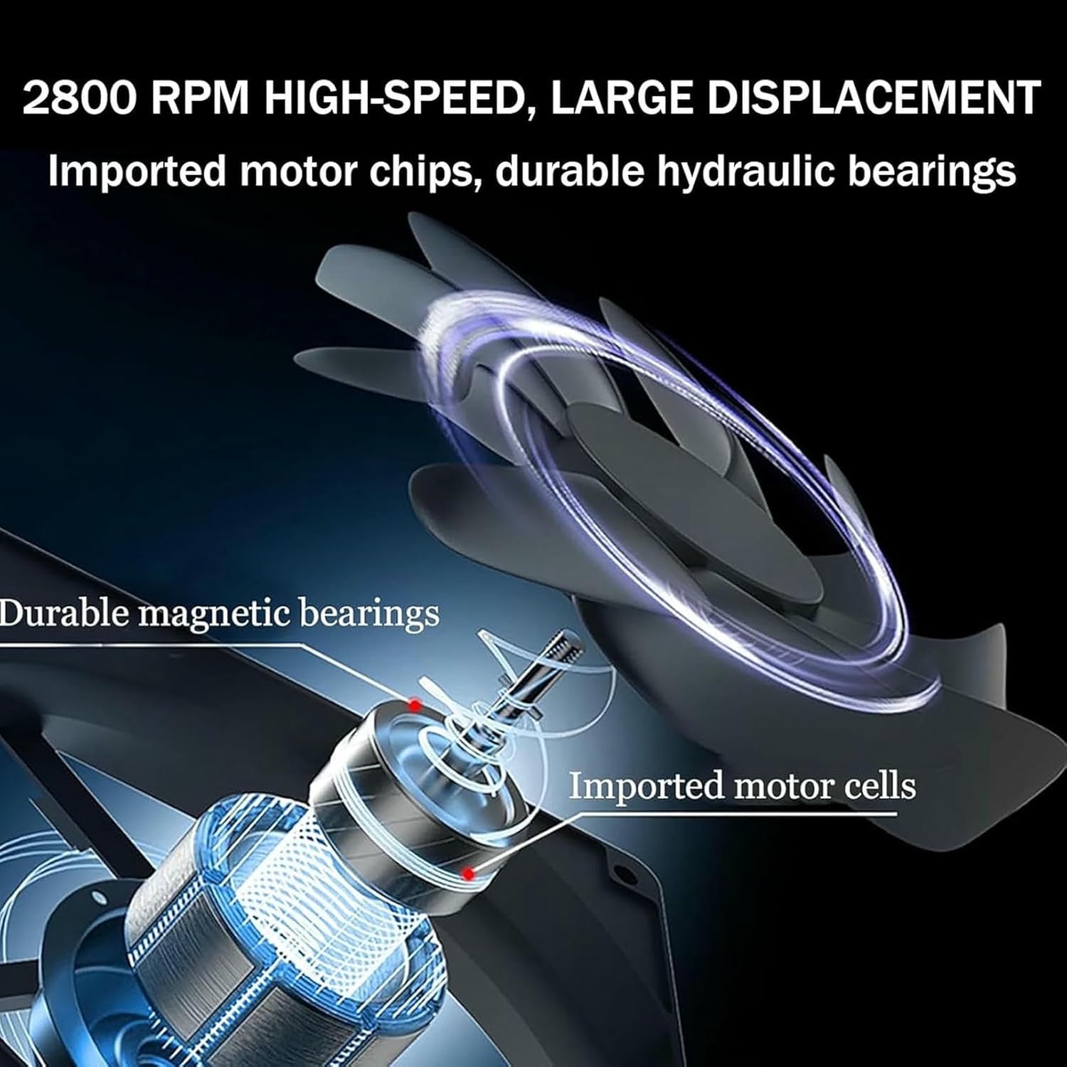 Window Exhaust Fan, 53-161CM Airflow Fan, 10CM Retractable, No Drilling Required, for Left/Right, Horizontal or Vertical Installation-1pcs