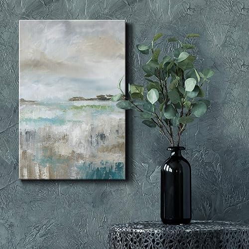 Miniatura 4 de Renditions Gallery Lienzo de naturaleza para decoración de pared, rústico, océano nublado, moderno, abstracto, para colgar en la pared, impresiones