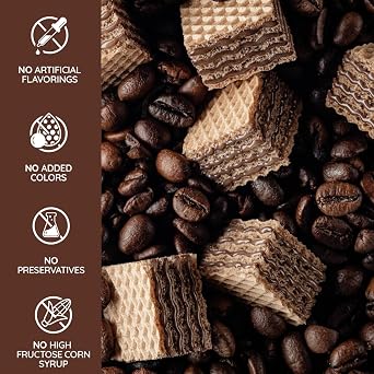 Loacker Wafer Quadratini espresso, 7.76 Ounce