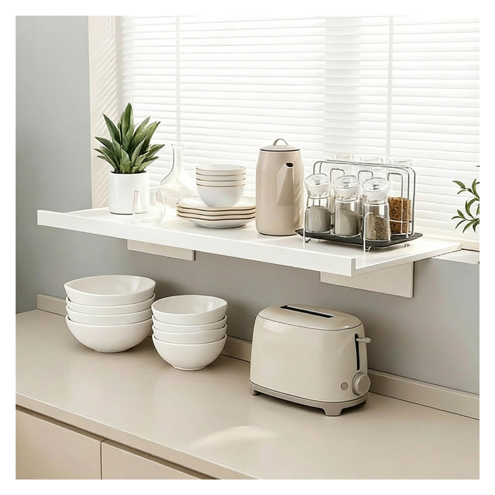Étagère de rangement anti-rayures 60x20 cm pour en finir avec le désordre sur vos tables