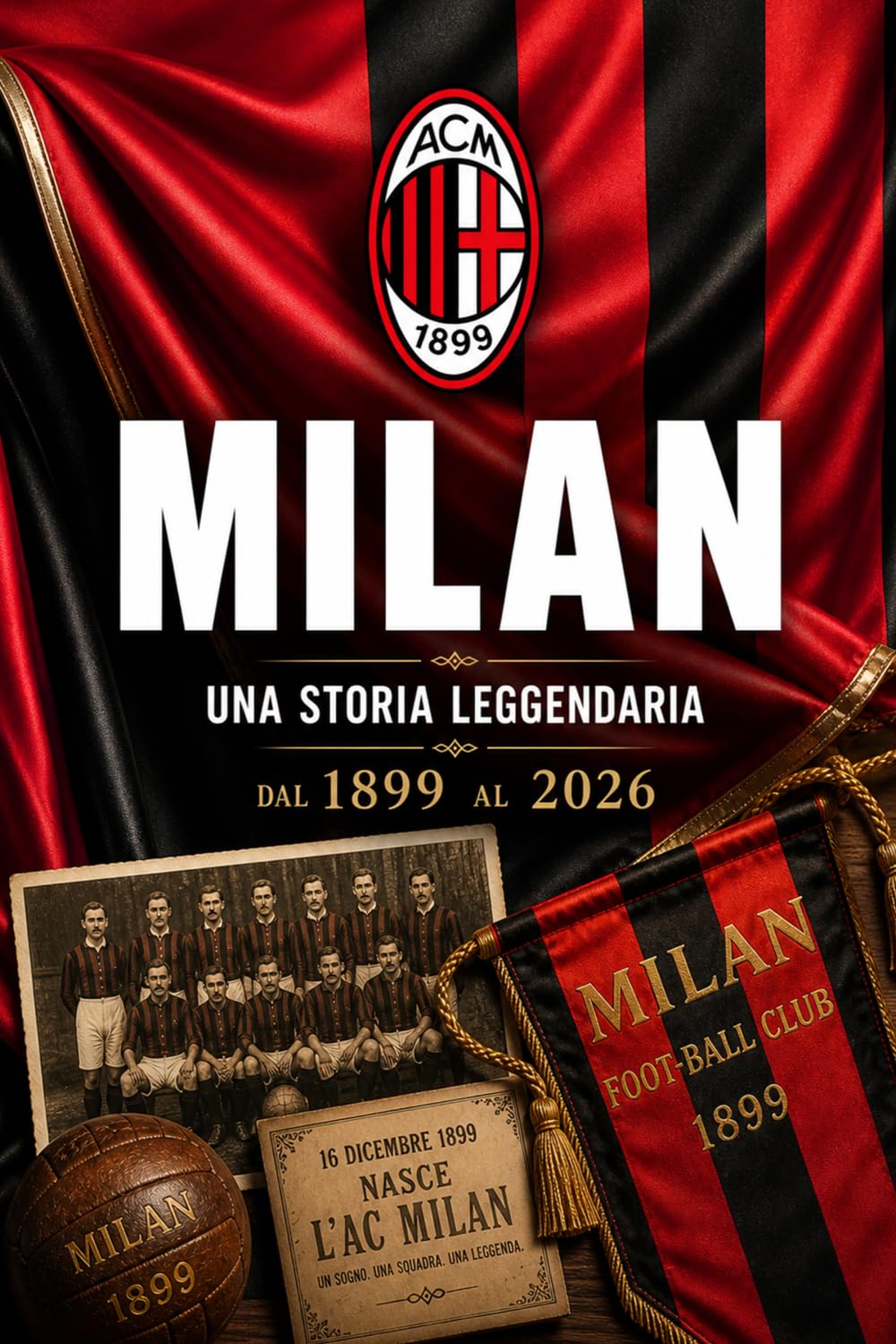 MILAN - Una Storia Leggendaria: dal 1899 al 2026 (CALCIO ITALIANO)