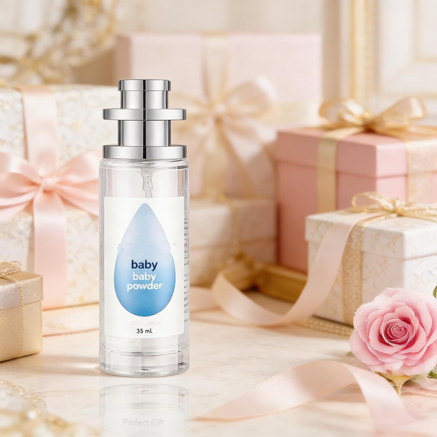 Baby Powder Perfume, Fresh and Light Fragrance, For Women, 35ml (4) - Image 5