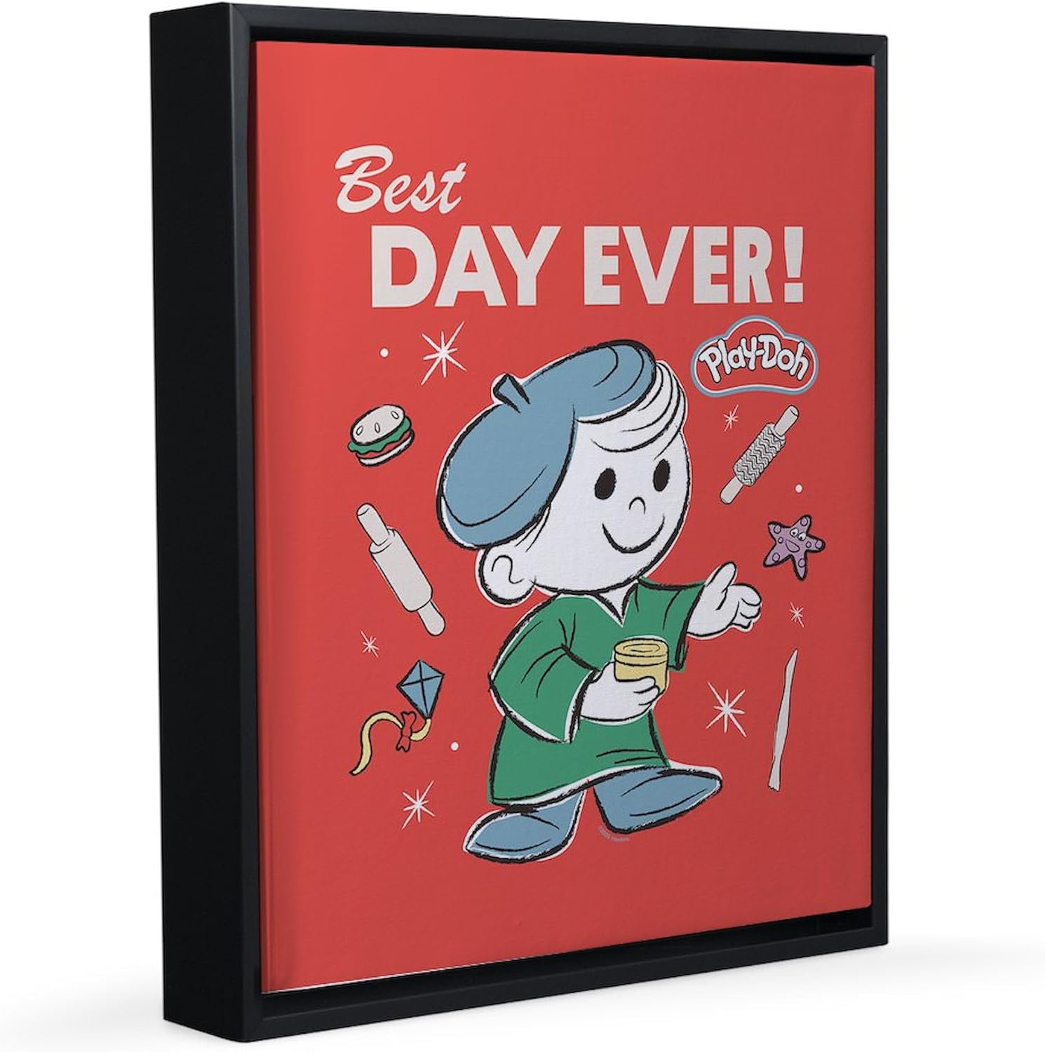 CafePress Play Doh: Best Day Ever 16x20 Canvas Print