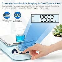 Vista 5 de Lab Scale 5000g x 0.01g, High Precision Digital Analytical Balance, 0.01g Accuracy Electronic Scale with Backlit LCD, for Laboratory, Kitchen