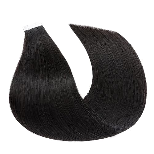 Miniatura 8 de SEGO Extensiones de cabello humano con cinta, 20 unidades, 1.76 ozpaquete, extensiones de cabello humano Remy, lacio, sin costuras, para mujeres,