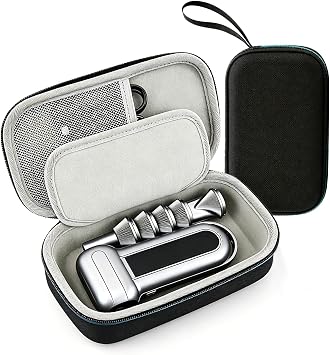 Hard EVA Carrying Case for WOLFBOX Air Duster MF100/60/70 JUFINX Air Duster, Cordless Air Blower, Travel Storage Bag for Wolfbox Compressor Air Blower & Accessories, Shockproof SplashProof, Case Only