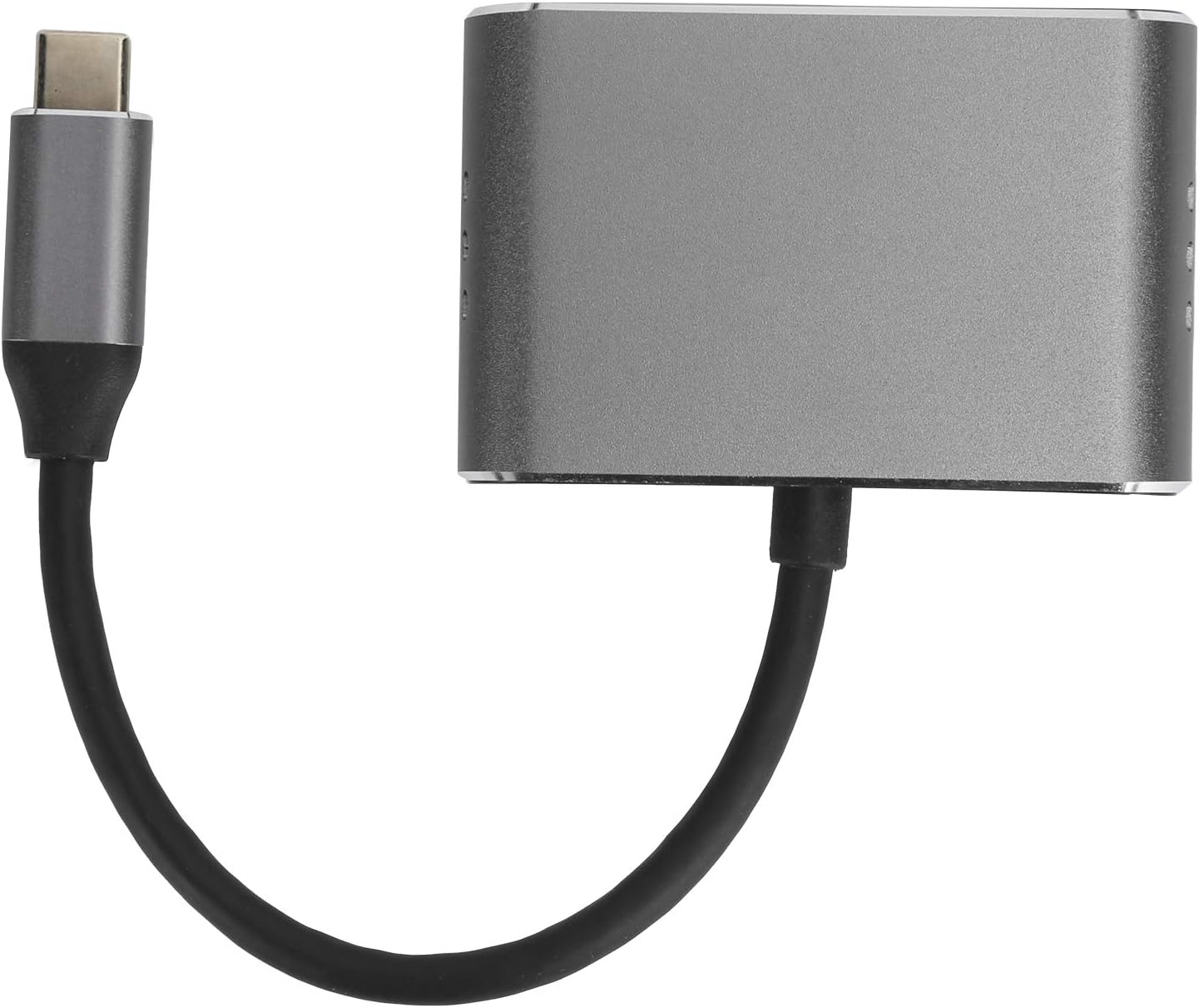 Hub USB 5 en 1 Tipo C con PD 60W y Audio 3.5mm