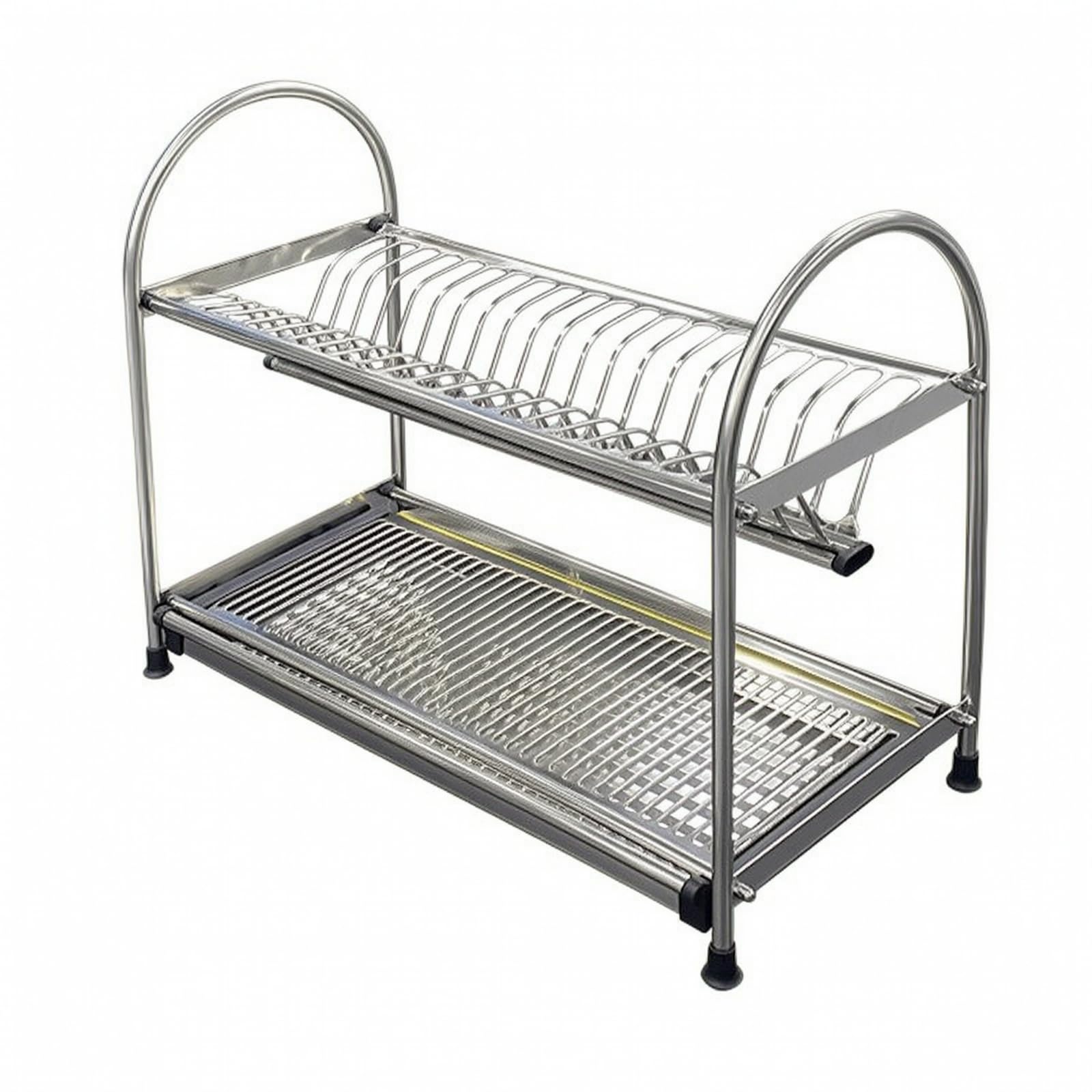 Scolapiatti da Spazioso, A 2 Livelli, Larghezza Mobile 700, Larghezza Prodotto 655 Mm, Profondità 280 Mm, Altezza 402 Mm, 2 Livelli, Mobile 700
