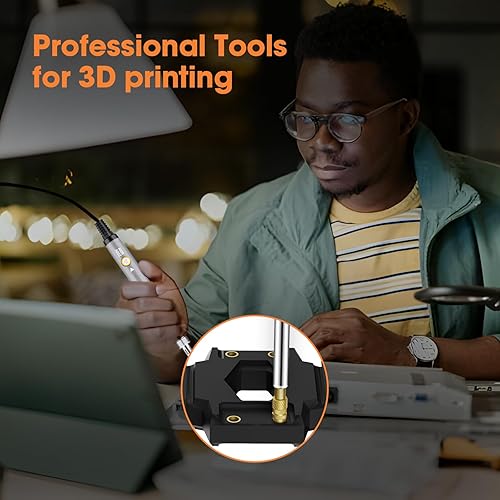 Miniatura 7 de Puntas de inserción termofijas para insertos roscados M2 M2.5 M3 M4 M5 M6 M8, puntas de soldadura compatibles con hierros Weller SP40NUSHakko