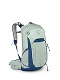 Osprey Talon 22L Men's Lightweight Hiking Backpack - Small Daypack for Travel & Camping, Frosty Mint Green/Night Shift