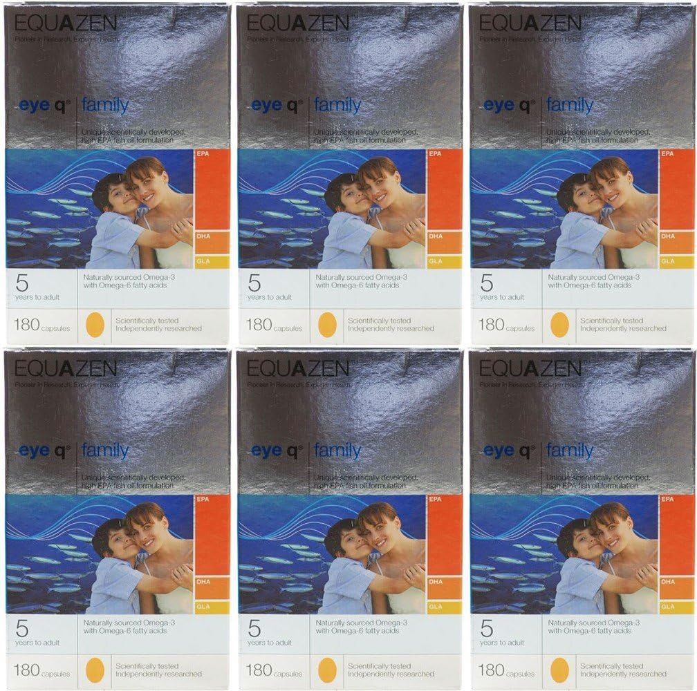 (6 Pack) - Equazen - Eye Q Omega 3 & 6 | 360's | 6 Pack Bundle