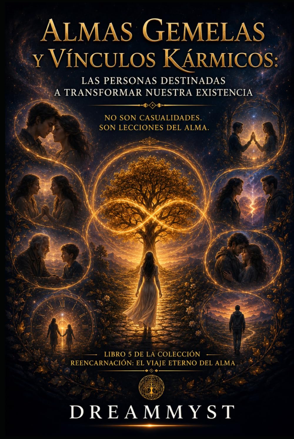 Almas Gemelas y Vínculos Kármicos: Las personas destinadas a transformar nuestra existencia: Colección Reencarnación: El viaje eterno del alma (LIBRO 5)