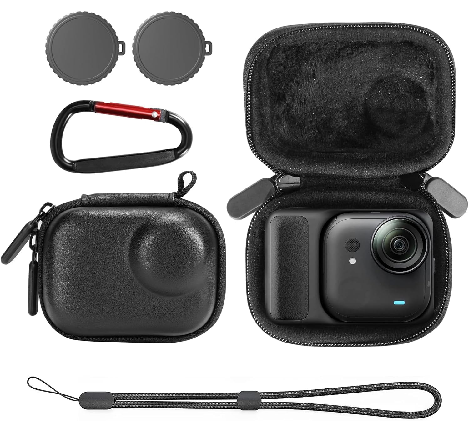 squishy 3 Pcs Nano Accessories, Camera Storage Bag for Nano, Protective Case for Outdoor Activities, Compact Travel Organizer-picture-28