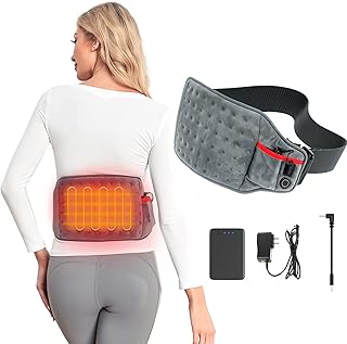 Sponsored Ad - Vofuoti Cordless Heating Pad, Portable Heated Pad with Battery Pack and 3 Heat Settings for Back Pain Relie...