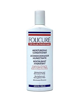 Amazon.com : Folicure Moisturizing Conditioner for Fuller, Thicker Hair ...