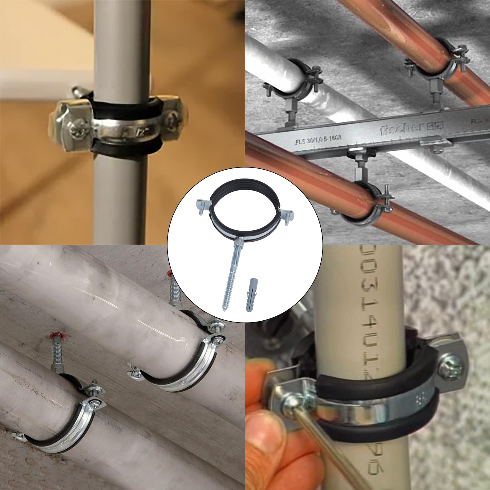 Adjustable Pipe Support Clamp B3098 8PLN | Eaton B Line Series