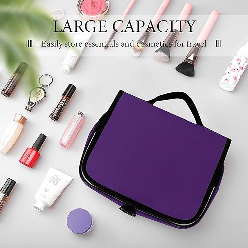 Miniatura 4 de Bolsa de viaje con gancho colgante bolsa de cosméticos de maquillaje organizador de viaje bolsa de aseo, color21, Moda