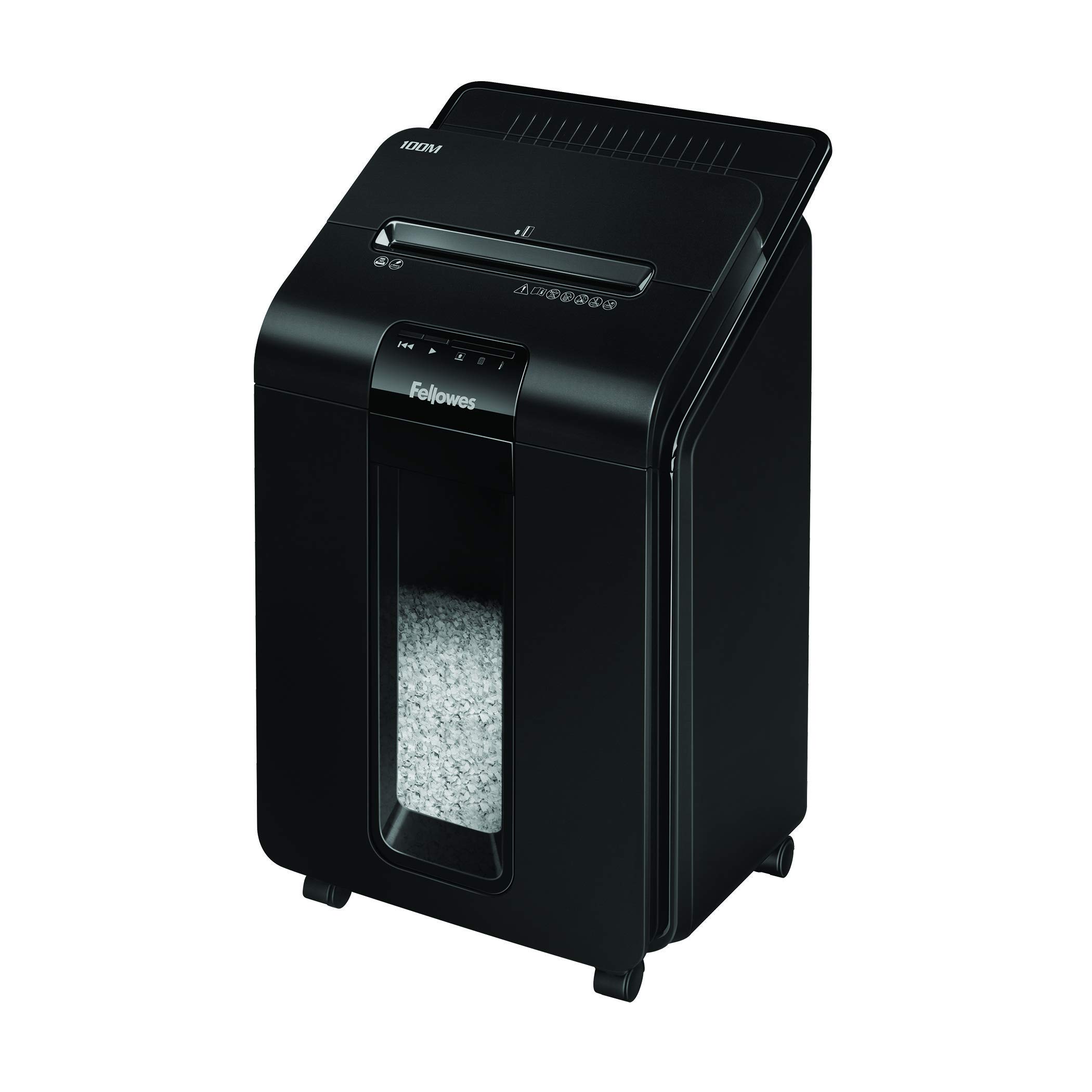 Fellowes AutoMax 100M distruggi documenti Micro-cut shredding 22 cm Nero