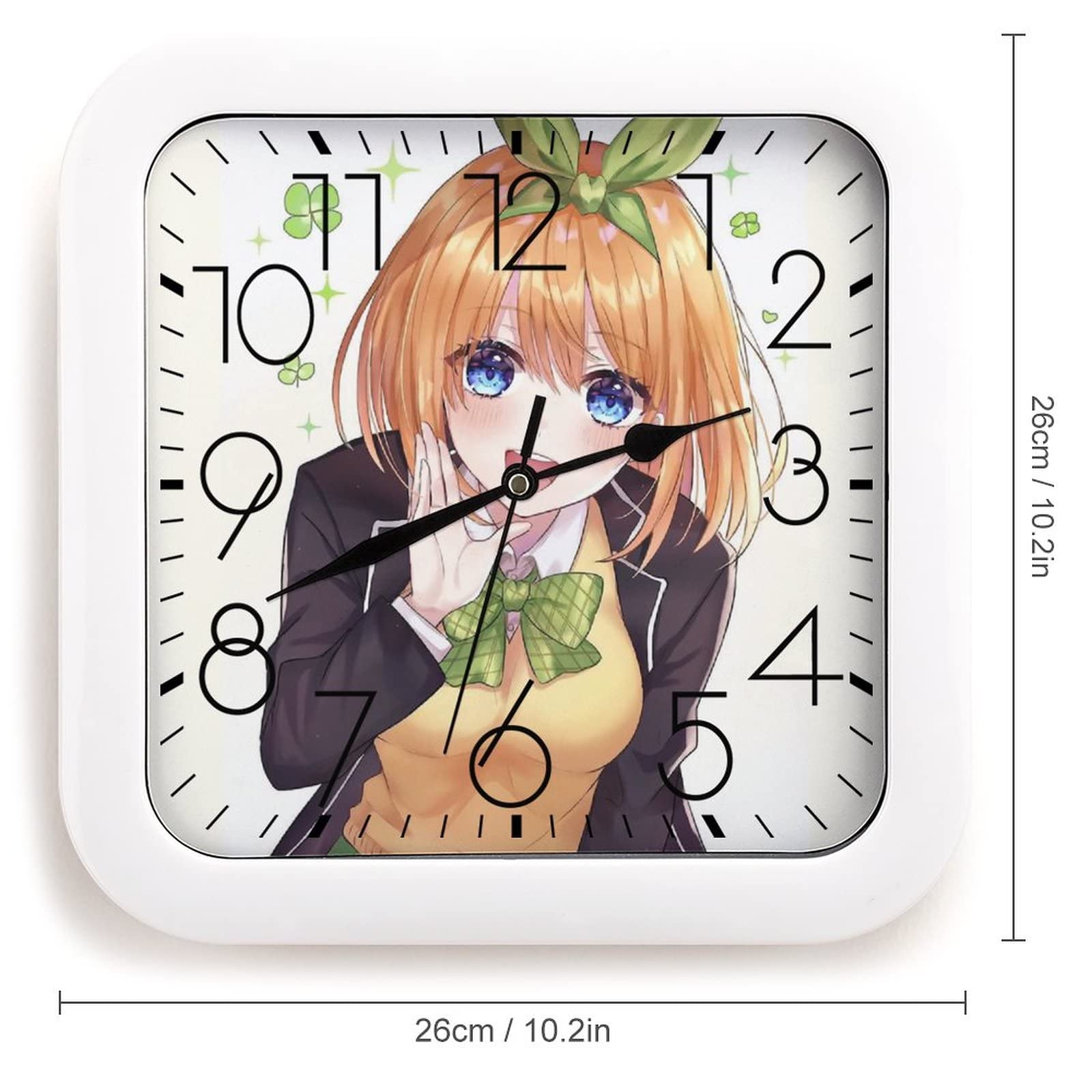 Amazon.co.jp: 五等分の花嫁 時計 掛け時計 おしゃれ 壁掛け時計 かけ 