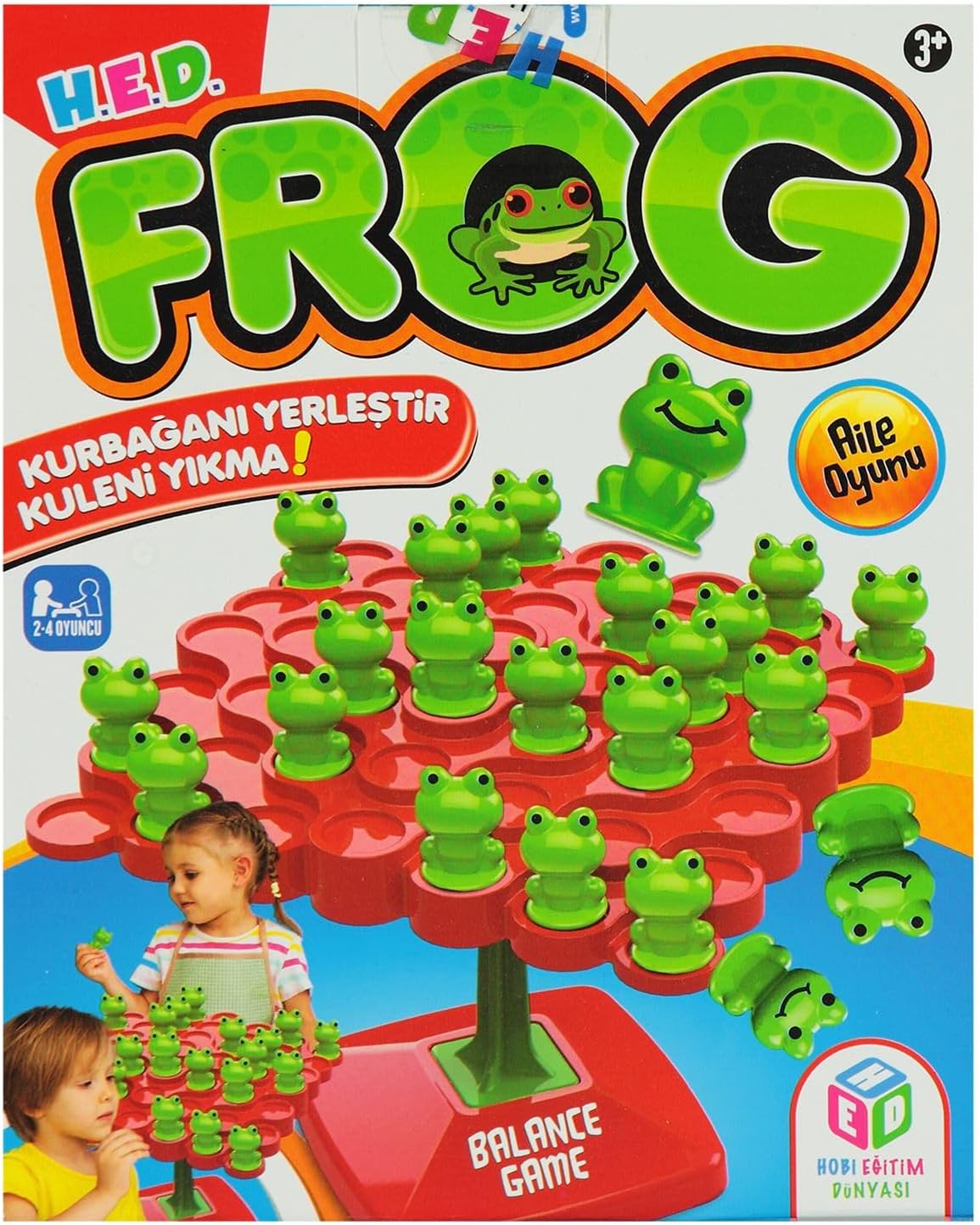 HED Frog Denge Oyunu Yeşil