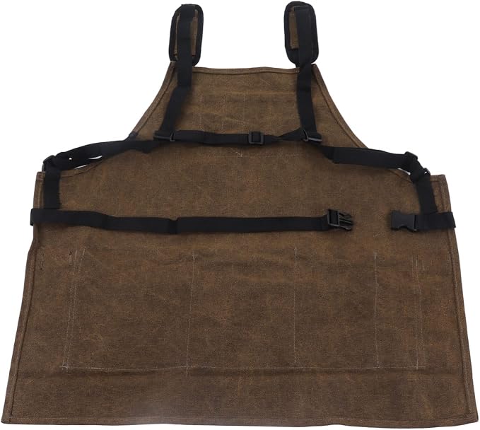 Delantal de taller para carpintería con ajuste y bolsillos miniatura 7