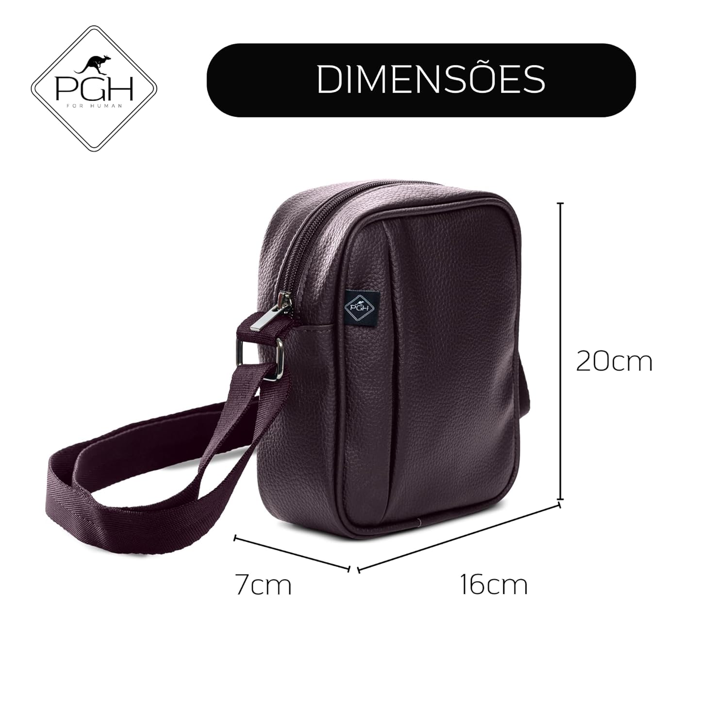 Bolsa Transversal Masculina Feminina Shoulder Bag Executiva em Couro PU, PGH Pulse em promoção! Veja a oferta e mais achadinhos de Bolsas 7 Hoje é o melhor dia para comprar Bolsa Transversal Masculina Feminina Shoulder Bag Executiva em Couro PU, PGH Pulse com aquele preço maroto! Promoção! Aproveite a oferta! 7