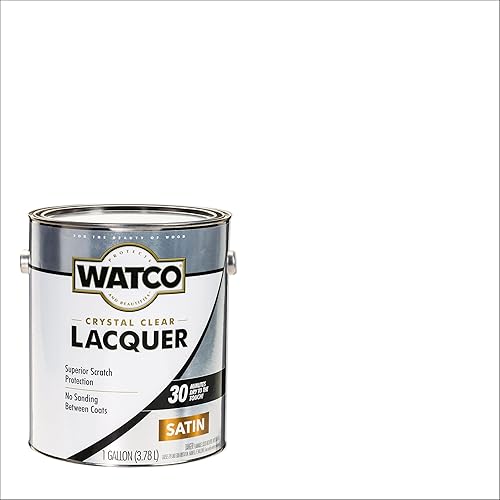 Vista 19 de Rust-Oleum Watco Barniz de 1 cuarto de galón., 63041 Brillo Transparente