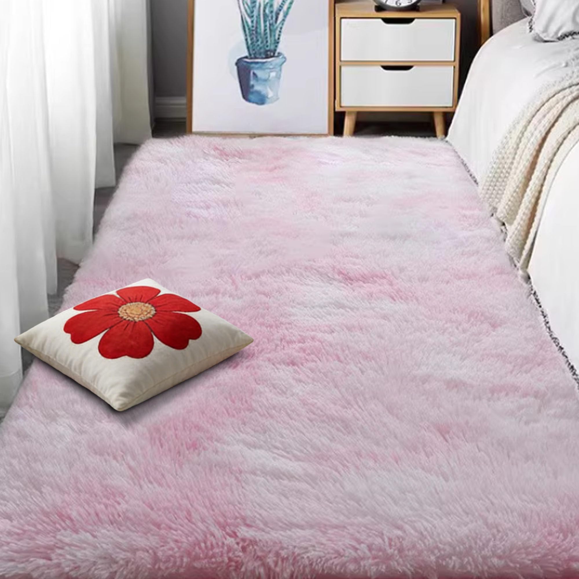 Tapis salon lavable en machine 200x320 grand format doux et moelleux