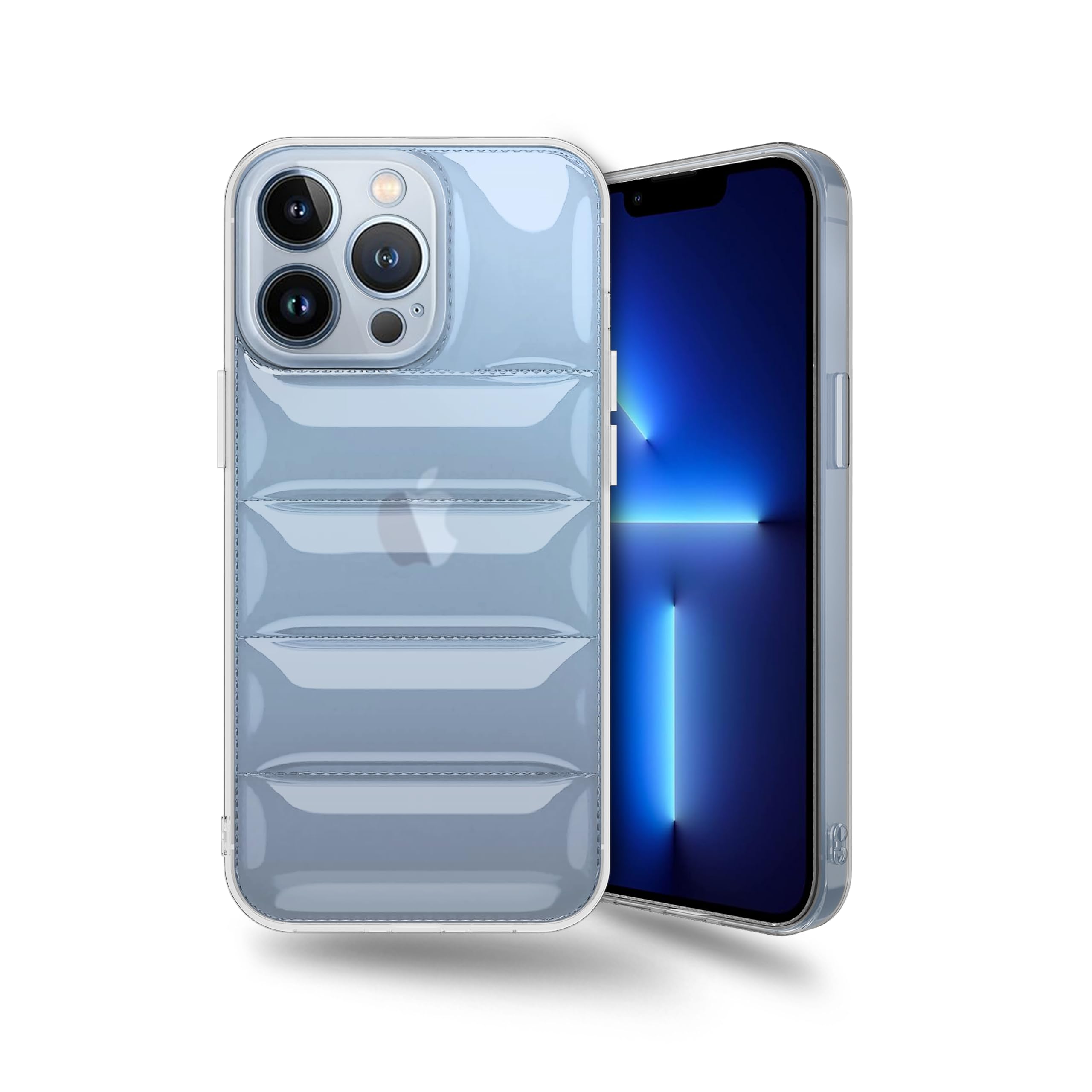 Plus Ultra-Thin Transparent Puffer Case Camera Protection Soft Back Cover for Apple iPhone 13 Pro Max - Clear (B0DFQJLQ63) Amazon Price History, Amazon Price Tracker
