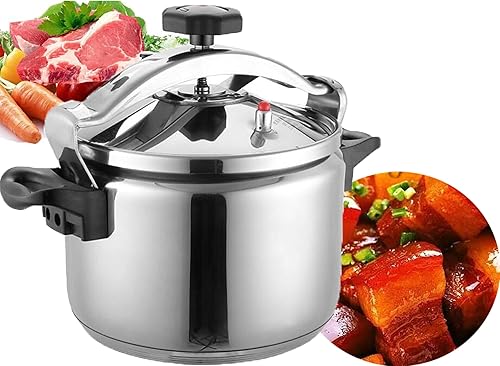 Plata 3.17Qt olla a presión, aluminio, 35kpa, con cerradura de seguridad y junta de silicona, para cocinas de gas y eléctricas