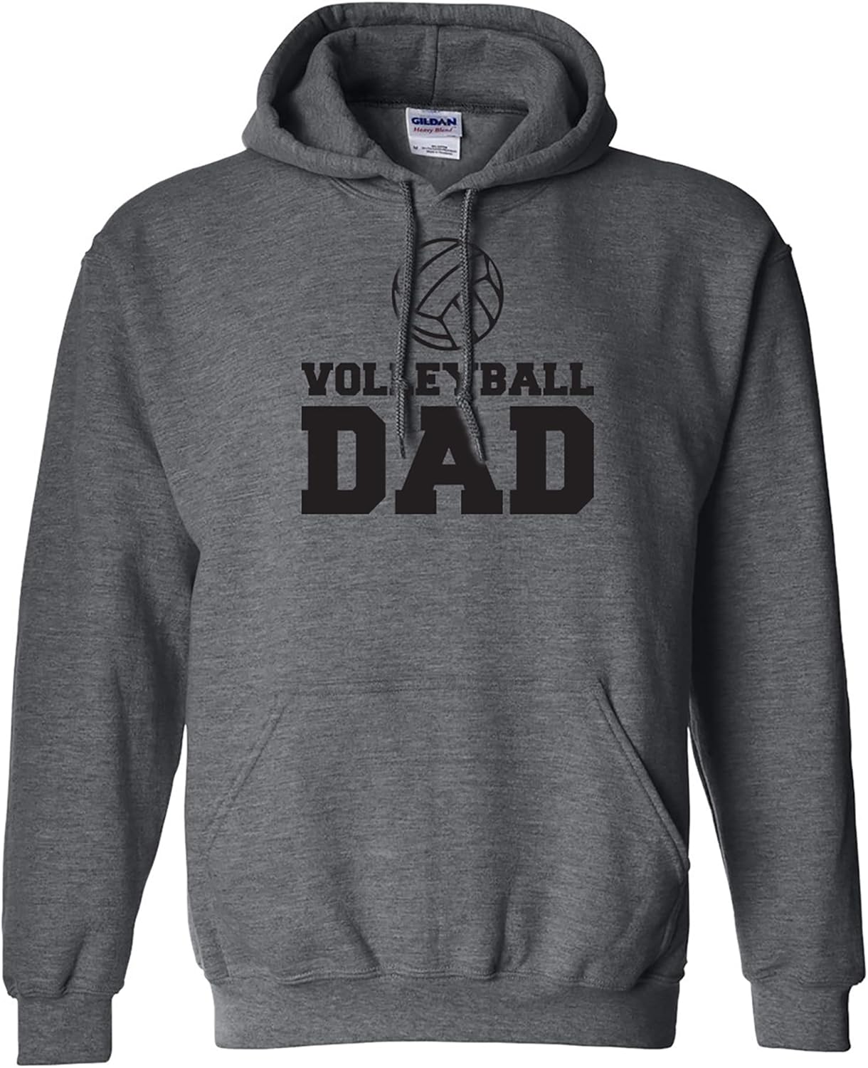 zerogravitee Volleyball Dad Adult Hooded Sweatshirt in 9 colors