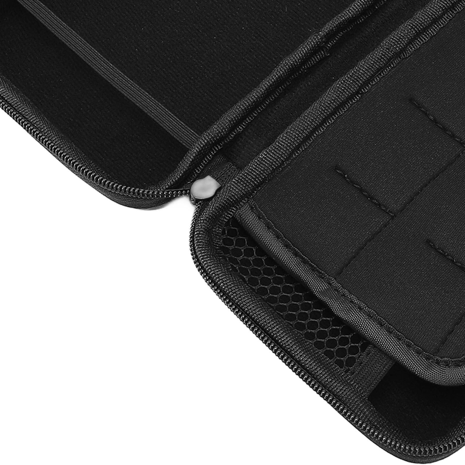 Annadue Custodia da Trasporto per Console di Gioco per Il Nuovo 3DS XL, Custodia Protettiva da Viaggio Rigida con Tasca Interna per 8 Slot di Gioco (Black)
