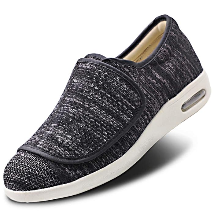 Buy Women's Diabetic Shoes Extra Wide Width Walking Sneakers with Adjustable Closures for