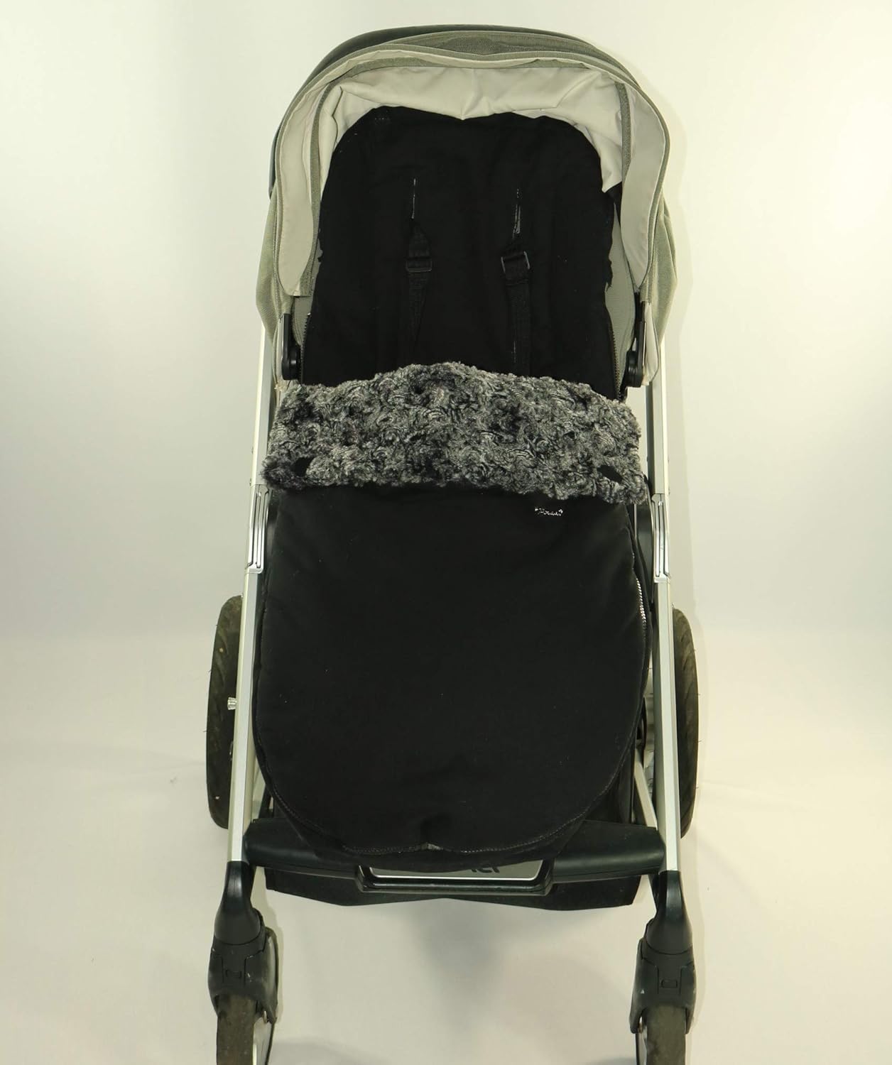 Foot muff, Warm Cozy Winter Stroller Toddler Baby Bunting (White)