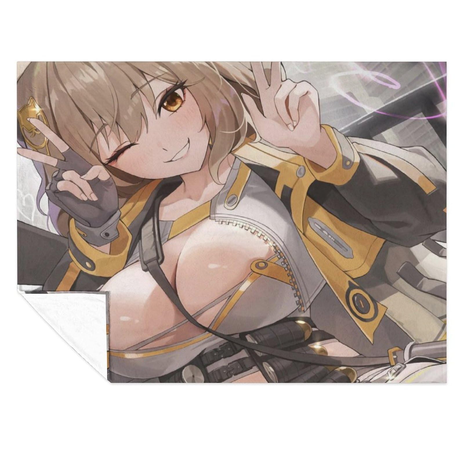 Amazon｜毛布 勝利の女神:NIKKE アニス ブランケット 80x100cm