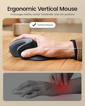 ProtoArc Foldable Bluetooth Keyboard Space Gray and Ergonomic Mouse Gray