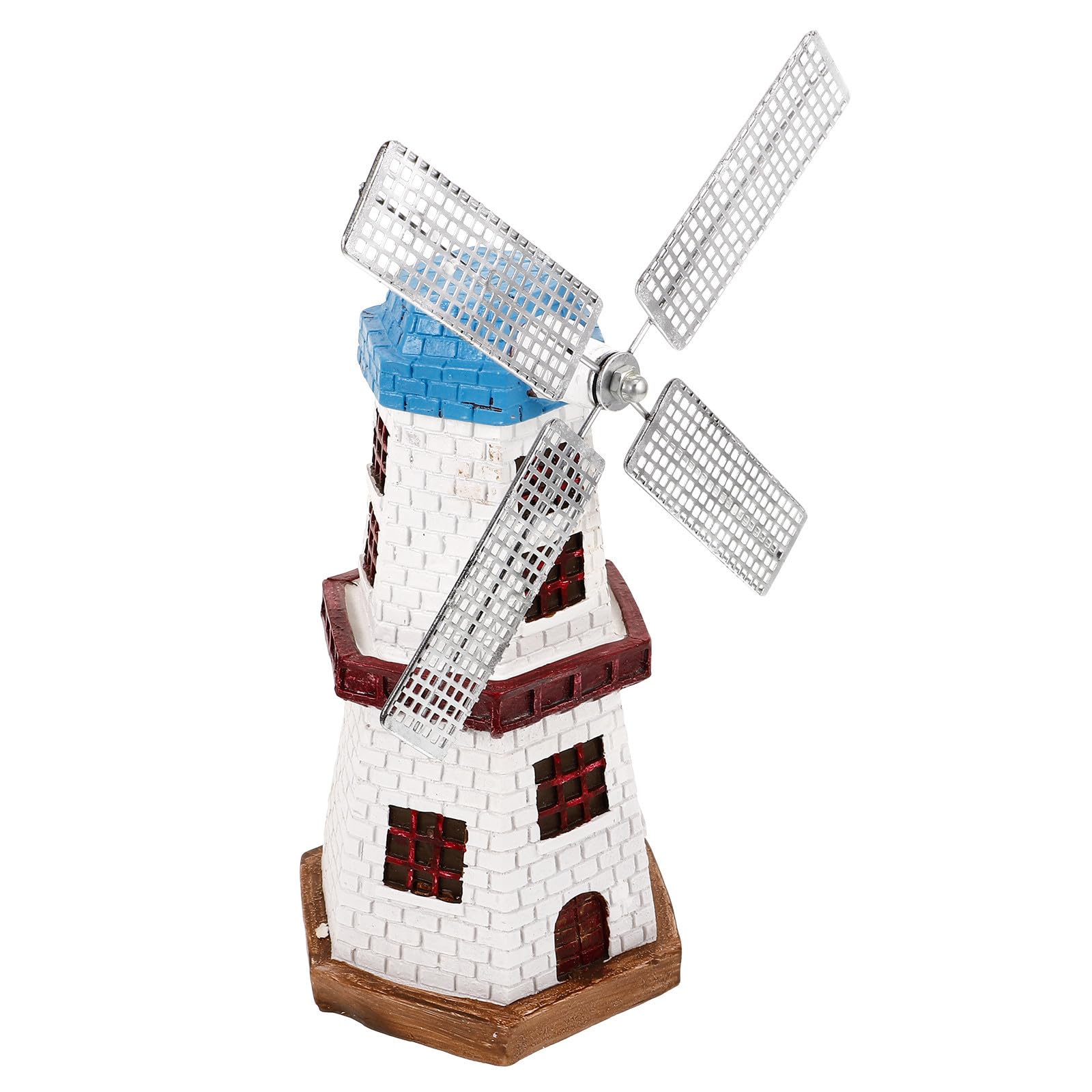 Moulin à vent rustique décoration de bureau réaliste pour salon et chambre
