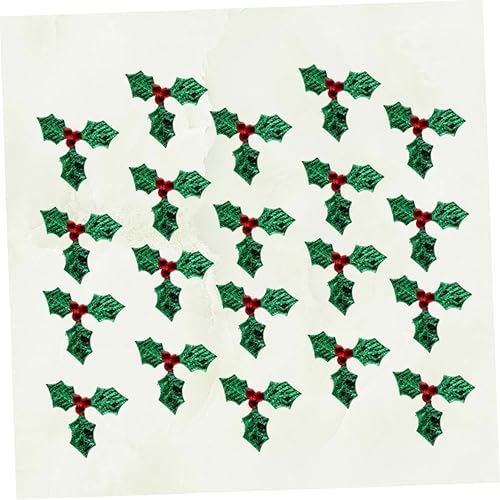 Miniatura 3 de NOLITOY 200 piezas de tela drapeada para aplicaciones de boda para ropa, decoración del hogar, bayas artificiales, arreglos florales de Navidad,