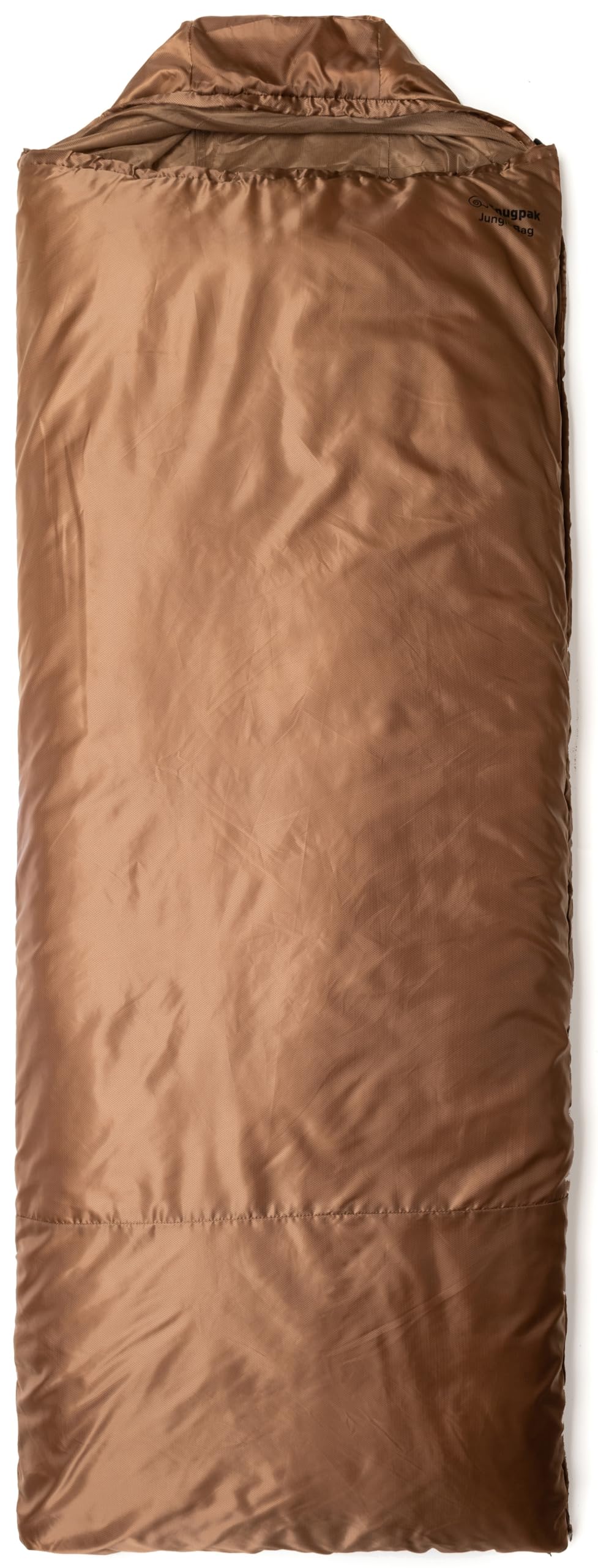 Snugpak Jungle Bag WGTE - Sleeping Bag with Built-in Mosquito Net - Lightweight, Sanitary Sleep Bag & Versatile Quilt - Cosy Sleeping Bag for Tropical Condition Camping & Exploration - Coyote (RZ)
