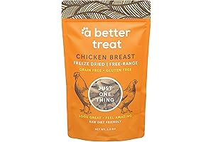 Freeze Dried Natural Value Chicken Breast Dog Treats