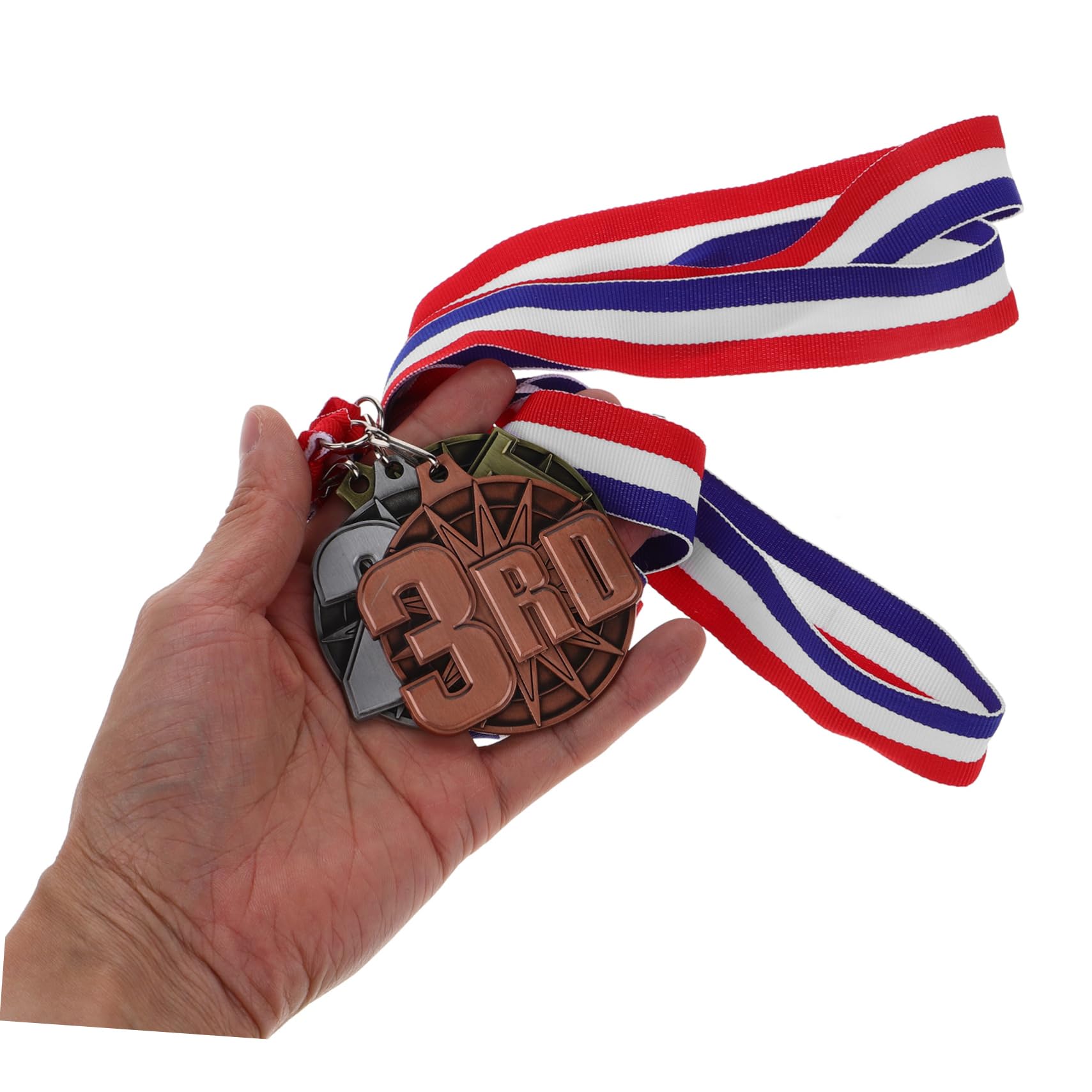 HANABASS 15stücke Teiliges Medaillen Sportveranstaltungen Dekorative Gewinnermedaillen Metall Für Wettbewerbe Und Zeremonien Auszeichnung Für Sieger Und Teilnehmer