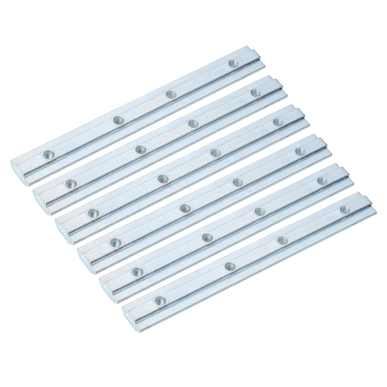 Connecteur droit 4040 lot de 6 équerres de connexion fente 8mm M6