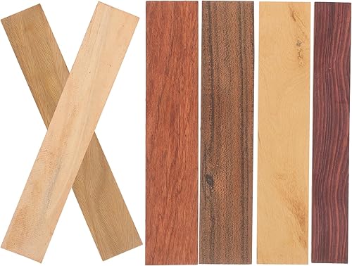 Miniatura 9 de 6 láminas de madera texturizada de repuesto para banco de jardín para manualidades y asientos al aire libre, tableros de madera sin terminar para