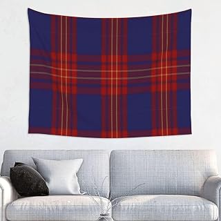 Dyale Butler Fashion Tartan Soft And Large-Sized Rectangular Interior Decorative Wall Tapestry